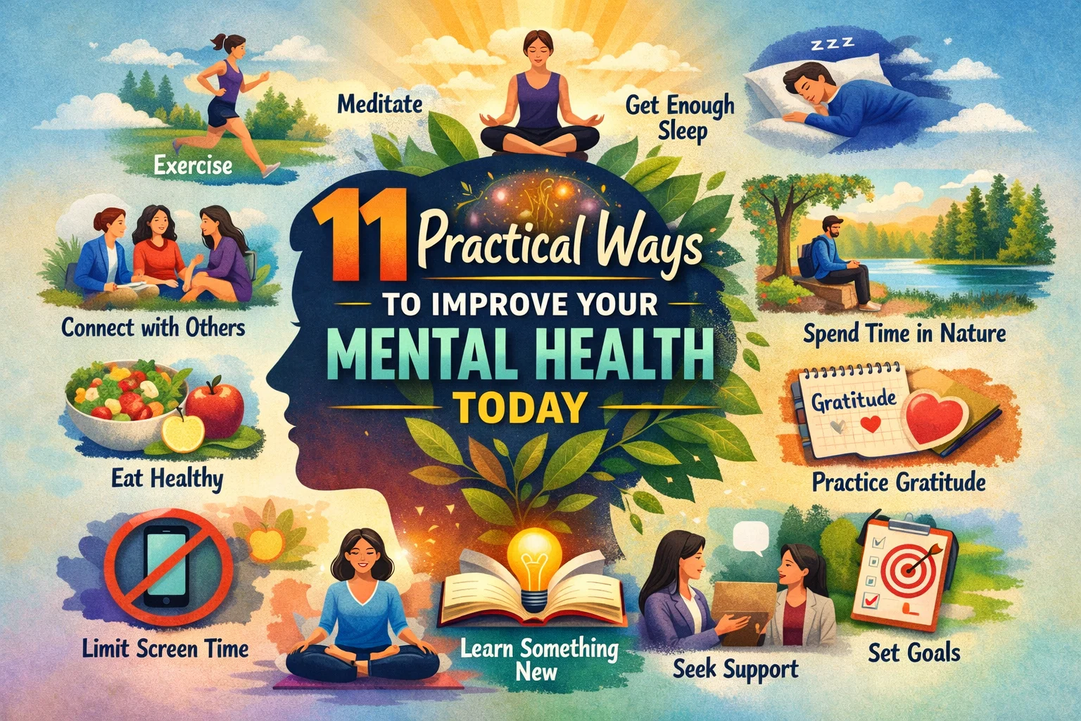 11 Practical Ways to Improve Your Mental Health Today