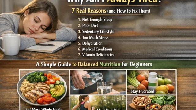 Why Am I Always Tired? 7 Real Reasons (and How to Fix Them)
